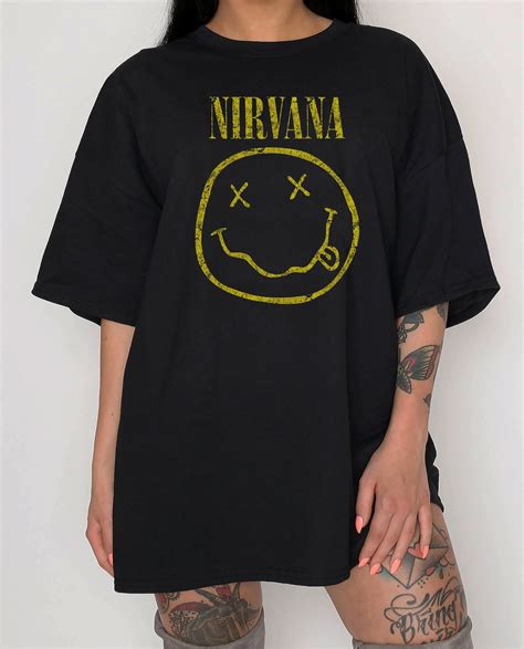 nirvana oversize shirt